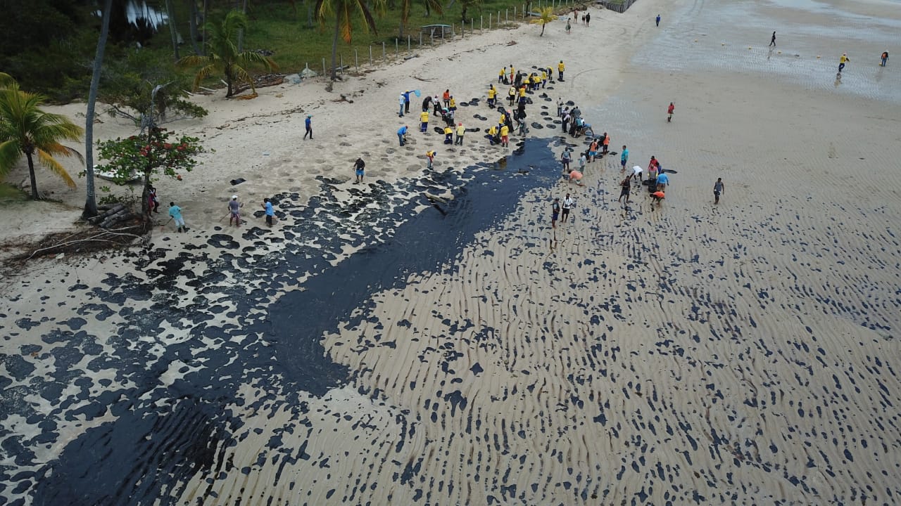 O descaso do governo Bolsonaro com o grave crime ambiental nas praias do Nordeste